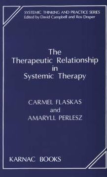 portada the therapeutic relationship in systemic therapy (en Inglés)