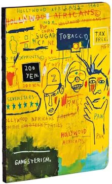 portada Hollywood Africans by Jean-Michel Basquiat A5 Notebook (en Inglés)