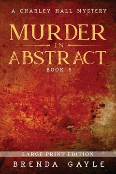 portada Murder in Abstract: Large Print