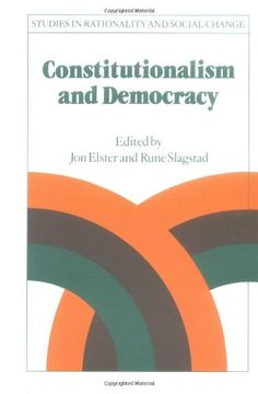 portada Constitutionalism and Democracy Paperback (Studies in Rationality and Social Change) (in English)