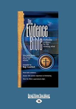 portada Evidence Bible NT (Large Print 16pt) Vol 1 of 3 (in English)