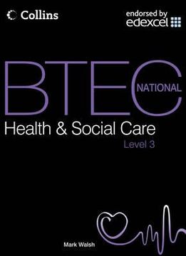 portada health and social care. student textbook
