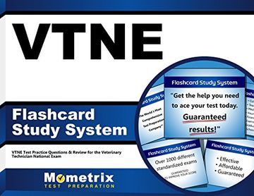 portada VTNE Flashcard Study System: VTNE Test Practice Questions & Review for the Veterinary Technician National Exam (Cards)