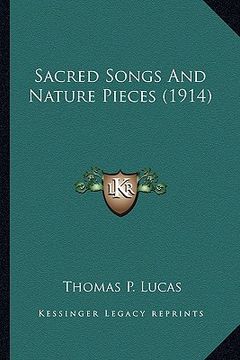 portada sacred songs and nature pieces (1914) (en Inglés)