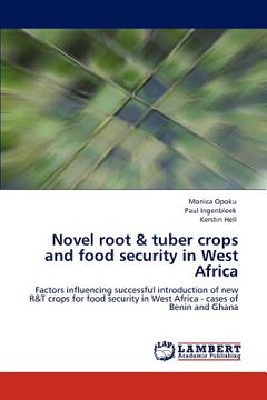 portada novel root & tuber crops and food security in west africa (en Inglés)