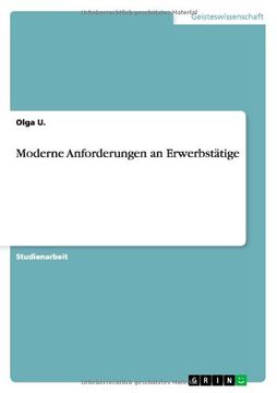 portada Moderne Anforderungen an Erwerbstätige