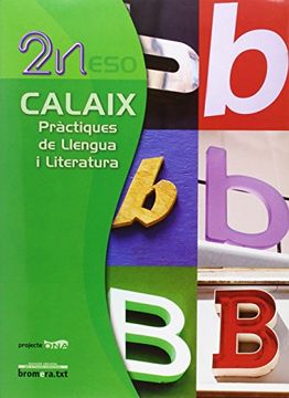 portada Calaix, pràctiques de llengua i literatura, 2 ESO. Projecte Ona (Bromera.txt)