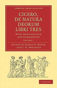 portada Cicero, de Natura Deorum Libri Tres 3 Volume Set: With Introduction and Commentary (en Latin)