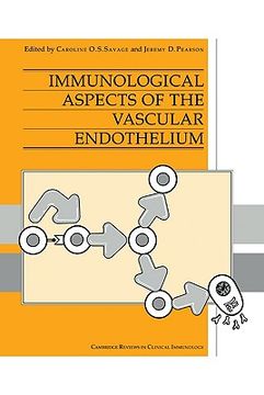portada Immunological Aspects of the Vascular Endothelium Hardback (Cambridge Reviews in Clinical Immunology) (in English)