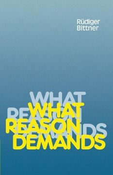 portada What Reason Demands (en Inglés)