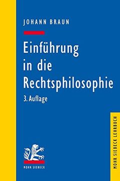 portada Einfuhrung in Die Rechtsphilosophie: Der Gedanke Des Rechts (en Alemán)