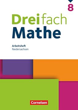 portada Dreifach Mathe - Ausgabe n - 8. Schuljahr: Arbeitsheft mit Lösungen (en Alemán)