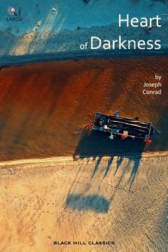 portada Heart of Darkness: Classic Adventure in Large Dyslexia-Friendly Print (en Inglés)