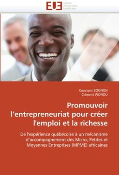 portada Promouvoir L'Entrepreneuriat Pour Creer L'Emploi Et La Richesse