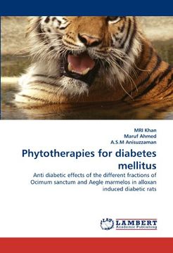 portada phytotherapies for diabetes mellitus (en Inglés)