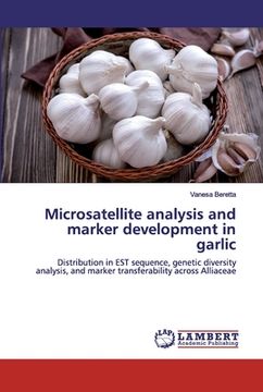 portada Microsatellite analysis and marker development in garlic (en Inglés)