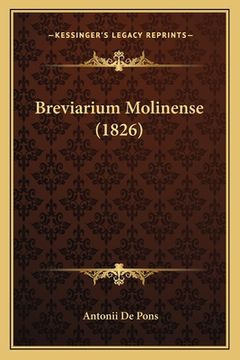 portada Breviarium Molinense (1826) (in Latin)