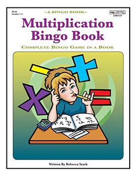 portada Multiplication Bingo Book: Complete Bingo Game in a Book (Bingo Bopoks) (in English)