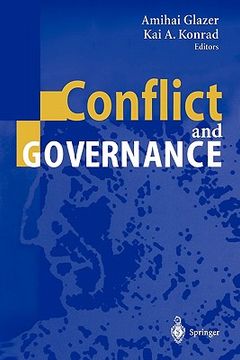 portada conflict and governance (en Inglés)
