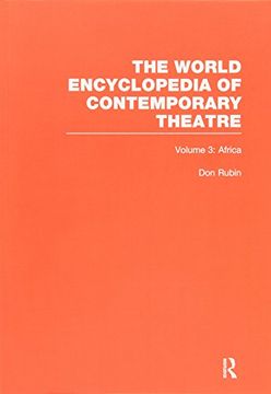 portada World Encyclopedia of Contemporary Theatre: Volume 3: Africa (The World Encyclopedia of Contemporary Theatre)