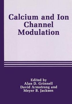 portada Calcium and Ion Channel Modulation (en Inglés)