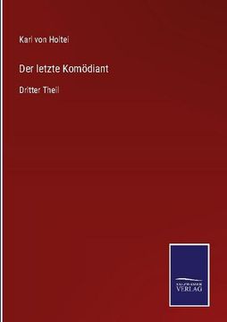 portada Der letzte Komödiant: Dritter Theil (en Alemán)