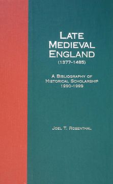 Late Medieval England Part Two Hb (en Inglés)