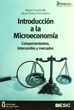 portada Introduccion a la Microeconomia. Comportamientos, Intercambio y m Ercados (3ª Ed. )