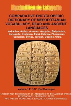 portada V14.Comparative Encyclopedic Dictionary of Mesopotamian Vocabulary Dead & Ancient Languages (en Inglés)