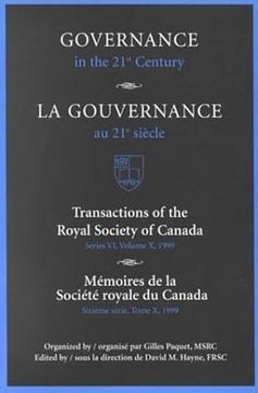 portada governance in the 21st century / gouvernance au 21e si cle (en Inglés)