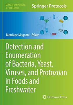 portada Detection and Enumeration of Bacteria, Yeast, Viruses, and Protozoan in Foods and Freshwater (en Inglés)