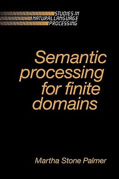 portada Semantic Processing for Finite Domains (Studies in Natural Language Processing) (en Inglés)