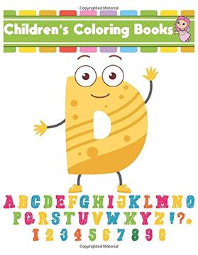 portada Children's Activity Books: Alphabet Letters Classic Coloring Book for Toddlers and Preschool Kids to Learn the English Alphabet Letters From a to z 