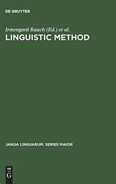 portada Linguistic Method: Essays in Honor of Herbert Penzl (Janua Linguarum) (en Inglés)