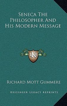 portada seneca the philosopher and his modern message (in English)