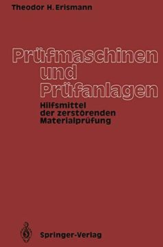 portada Prüfmaschinen und Prüfanlagen: Hilfsmittel der Zerstörenden Materialprüfung (en Alemán)