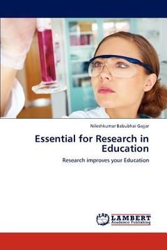 portada essential for research in education (en Inglés)