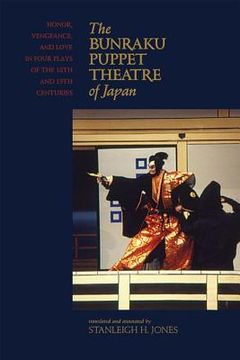 portada the bunraku puppet theatre of japan (en Inglés)