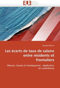 portada Les Ecarts de Taux de Salaire Entre Residents Et Frontaliers