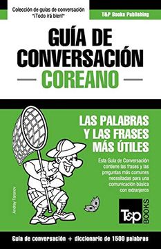portada Guía de Conversación Español-Coreano y Diccionario Conciso de 1500 Palabras