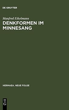 portada Denkformen im Minnesang (in German)
