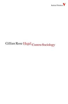 portada Hegel Contra Sociology (Radical Thinkers) (in English)