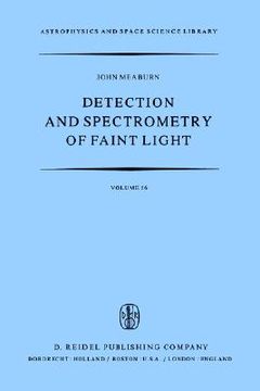 portada detection and spectrometry of faint light (en Inglés)