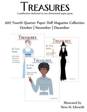 portada Treasures 2017 4th Quarter Paper Doll Magazine Collection: October-November-December (en Inglés)