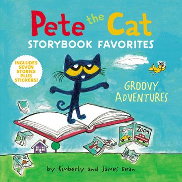 portada Pete the cat Storybook Favorites: Groovy Adventures (en Inglés)