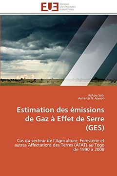 portada Estimation Des Emissions de Gaz a Effet de Serre (Ges)