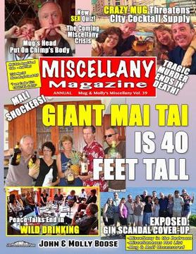 portada Miscellany Magazine Annual: Mug & Mali's Miscellany Volume 39 (en Inglés)