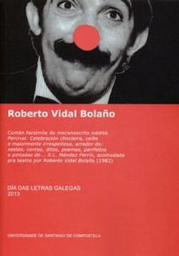 portada Día das Letras Galegas 2013. Roberto Vidal Bolaño