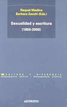portada Sexualidad Y Escritura (1850-2000)