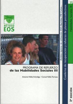 portada Programa de Refuerzo de la Habilidades Sociales iii